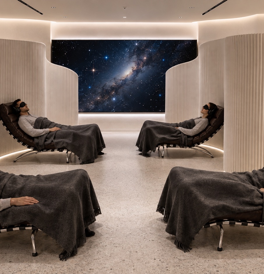Immersion studio concept with four stations