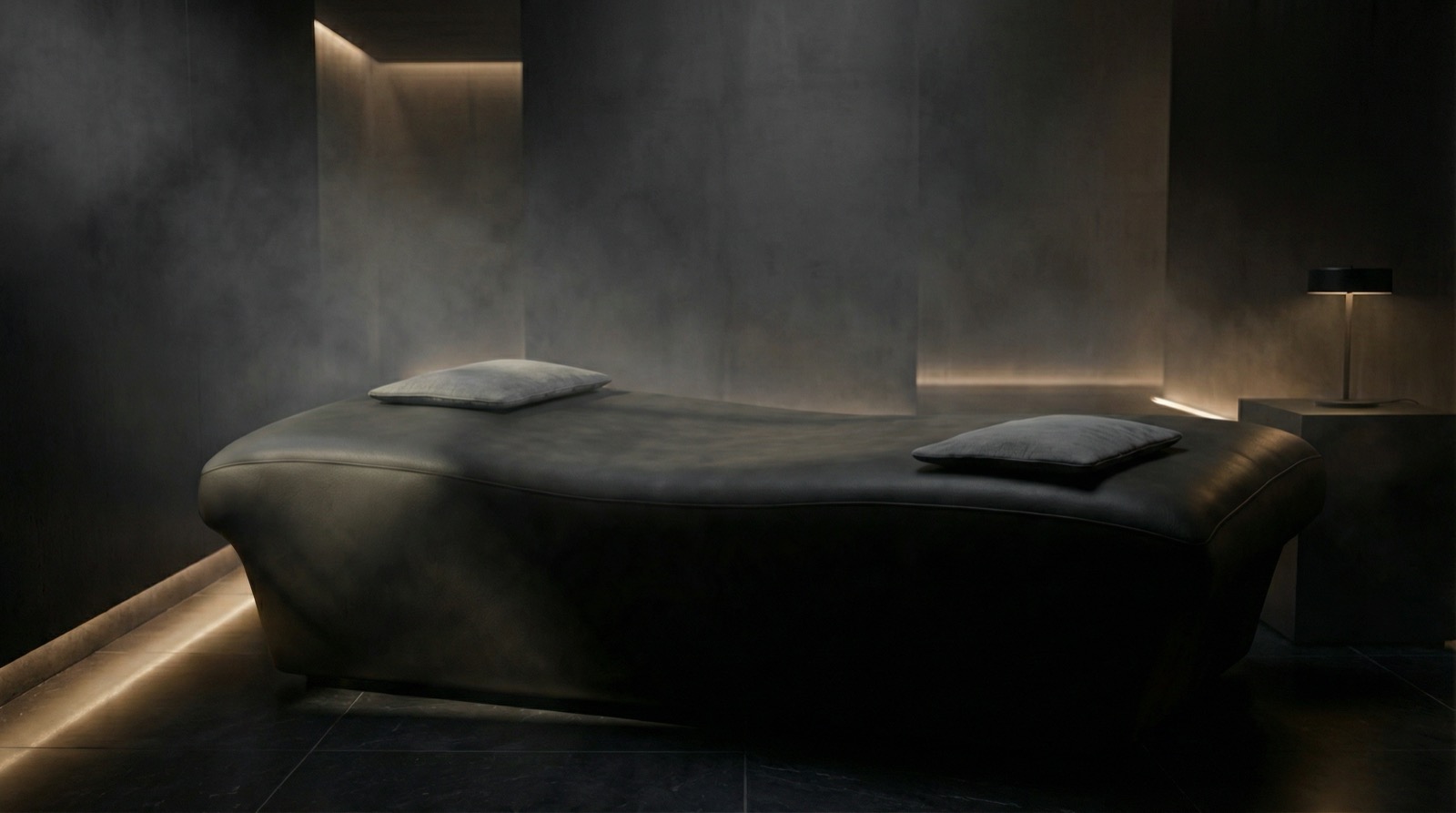 Zencora Ultimate station in a dark treatment room